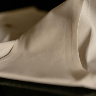 Close-up of Gudia seamless hipster fabric texture showing soft stretch material and organic cotton crotch used in the 5-pack collection